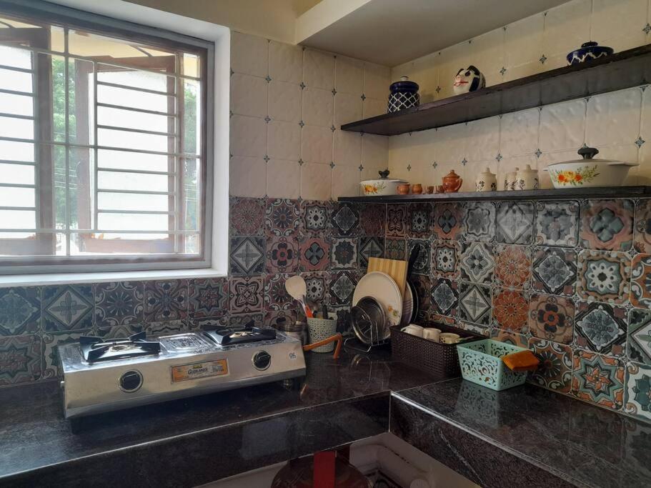 A Chettinad Villa In Coimbatore On The Way To Adiyogi And Nearer To Maruthamalai المظهر الخارجي الصورة