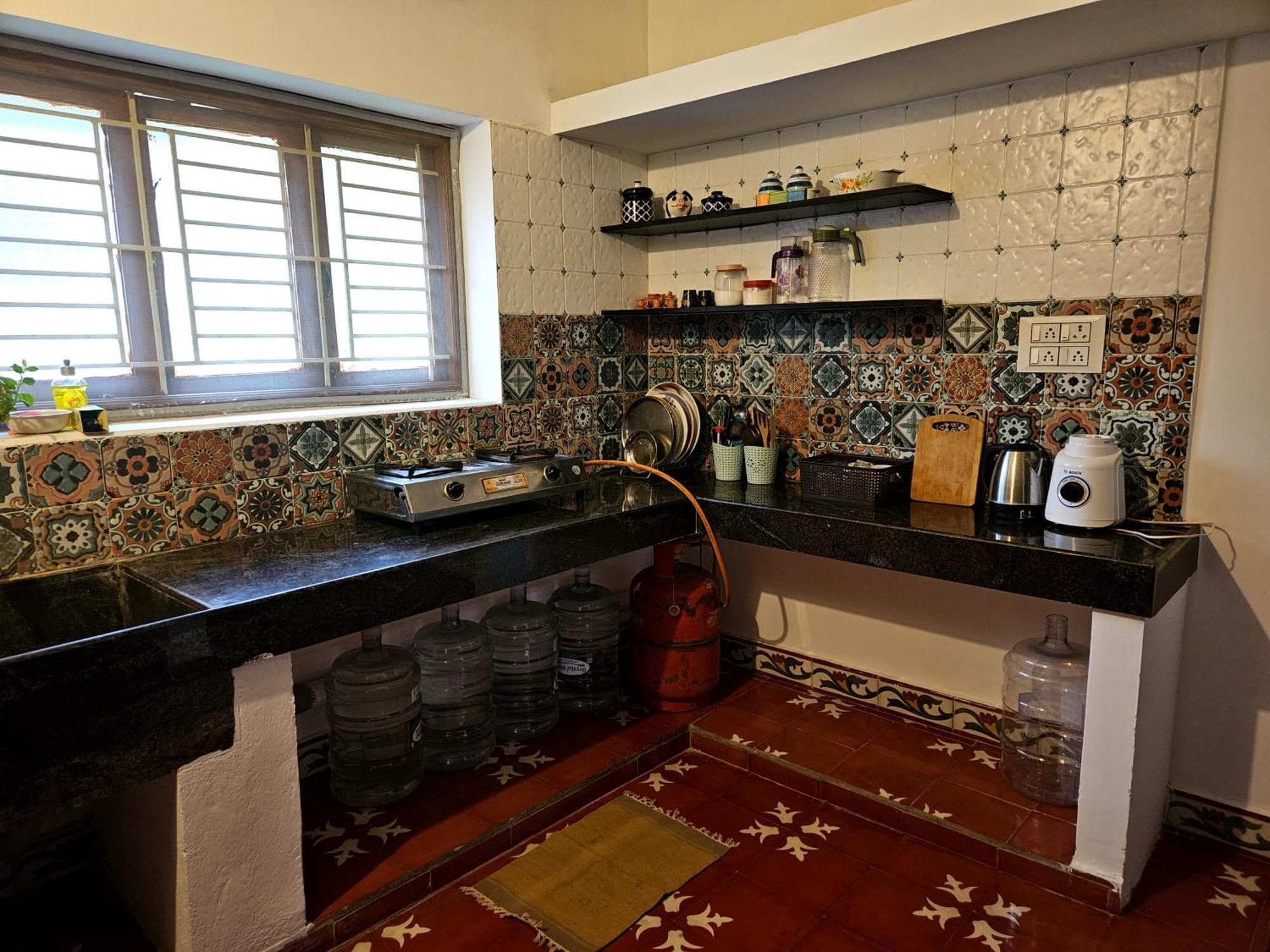 A Chettinad Villa In Coimbatore On The Way To Adiyogi And Nearer To Maruthamalai المظهر الخارجي الصورة